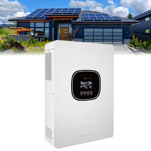 HTDRE Solarwechselrichter Reine Sinuswelle mit MPPT-Regler und unterbrechungsfreier Stromversorgung für netzunabhängige Energiesysteme von HTDRE