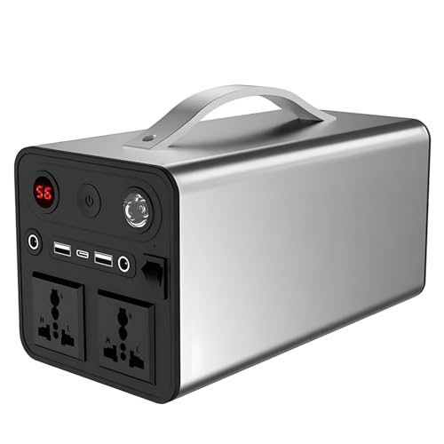 HTDRE Tragbares 300-W-Kraftwerk, 90.000 mAh solarbetriebene Stromversorgung, 6 Anschlüsse für Camping, Notfälle, Reisen, Outdoor-Abenteuer HTDRE Tragbares 300-W-Kraftwerk, 90.000 mAh solarbetriebene Stromversorgung, 6 Anschlüsse für Camping, Notfälle, Reisen, Outdoor-Abenteuer von HTDRE