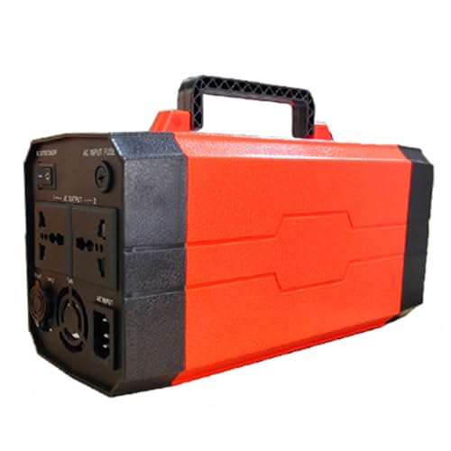 HTDRE Tragbares Kraftwerk 220 V, 500 W Solar Mobiler Generator, Notstrom für Outdoor, Camping und Caravaning,Orange-31AH HTDRE Tragbares Kraftwerk 220 V, 500 W Solar Mobiler Generator, Notstrom für Outdoor, Camping und Caravaning,Orange-31AH von HTDRE