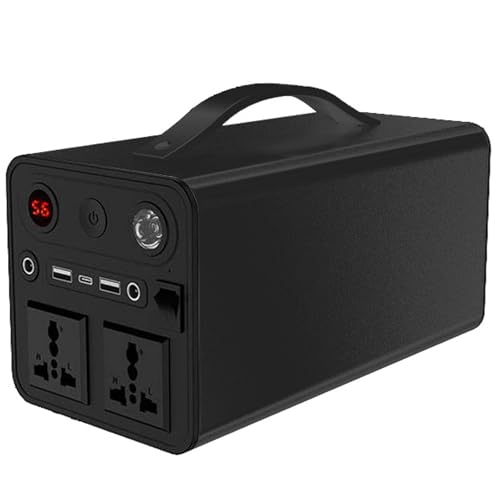 HTDRE Tragbares Kraftwerk 300 W, 90000 mAh – 6 Ausgangsanschlüsse – Powerbank für Camping, Reisen, Outdoor-Abenteuer und Notstromversorgung HTDRE Tragbares Kraftwerk 300 W, 90000 mAh – 6 Ausgangsanschlüsse – Powerbank für Camping, Reisen, Outdoor-Abenteuer und Notstromversorgung von HTDRE