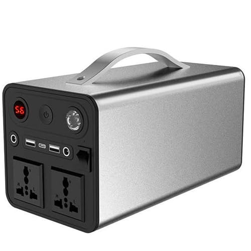 HTDRE Tragbares Kraftwerk 300 W, 90000 mAh – 6 Ausgangsanschlüsse – Powerbank für Camping, Reisen, Outdoor-Abenteuer und Notstromversorgung HTDRE Tragbares Kraftwerk 300 W, 90000 mAh – 6 Ausgangsanschlüsse – Powerbank für Camping, Reisen, Outdoor-Abenteuer und Notstromversorgung von HTDRE