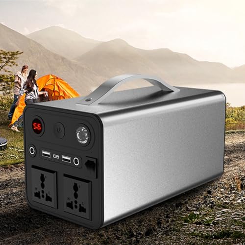 HTDRE Tragbares Kraftwerk mit 300 W und 90.000 mAh für Camping, Outdoor-Abenteuer, Reisen – Laptop-Powerbank mit – Notstromversorgung für draußen HTDRE Tragbares Kraftwerk mit 300 W und 90.000 mAh für Camping, Outdoor-Abenteuer, Reisen – Laptop-Powerbank mit – Notstromversorgung für draußen von HTDRE