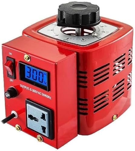 HTDRE Variabler AC-Ausgangstransformator, 2 Ampere, 0–300 V, Multifunktionstransformator für EIN breites Anwendungsspektrum, 3 KVA von HTDRE