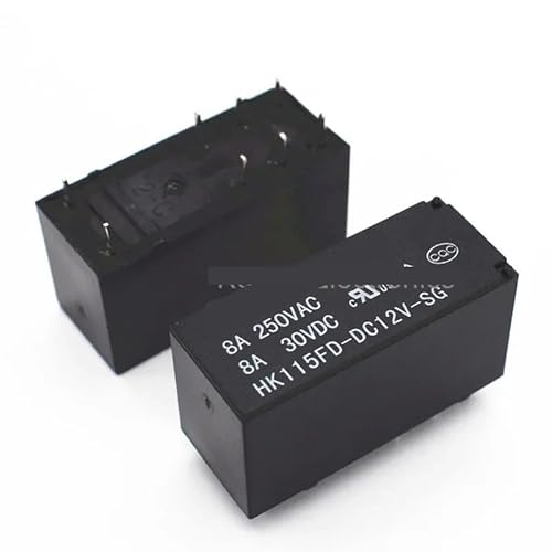 1 Pcs HK115FD-DC12V-SG 8 Pins 12V 8A Relays HTEJFUXQE von HTEJFUXQE