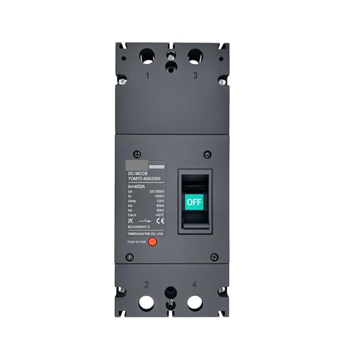 1PC 2P DC 1500V MCCB 400A Molded Case Circuit Breaker Overload Protection Switch Protect for Solar Photovoltaic PV HTEJFUXQE von HTEJFUXQE