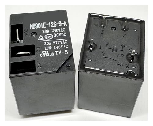 1pc NB901E-12S-S-A (T91-1A-L-30A-12V) Relay 4 pins HTEJFUXQE von HTEJFUXQE