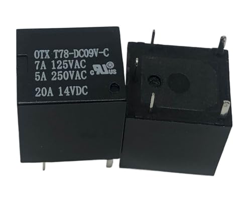1pc OTX T78-DC09V-C (T78-1C-9V-20A) Relay 5pins HTEJFUXQE von HTEJFUXQE
