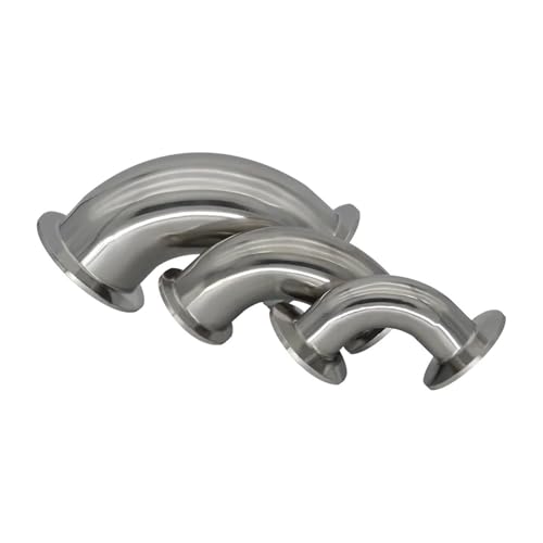 1pc Pipe OD 51mm Ferrule OD 64mm 90 Degree Elbow Stainless Steel Fit 2" Tri Clamp pipe fitting HTEJFUXQE 1pc Pipe OD 51mm Ferrule OD 64mm 90 Degree Elbow Stainless Steel Fit 2" Tri Clamp pipe fitting HTEJFUXQE von HTEJFUXQE