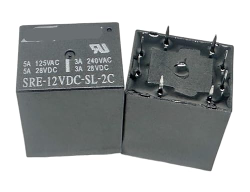 1pc SRE-12VDC-SL-2C (4137-5V/12V) Relay 8pins HTEJFUXQE von HTEJFUXQE