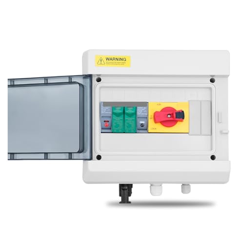 1pc Solar photovoltaic PV Combiner Box With Protection 9ways 1 input 1 out DC 1000V Fuse SPD HTEJFUXQE 1pc Solar photovoltaic PV Combiner Box With Protection 9ways 1 input 1 out DC 1000V Fuse SPD HTEJFUXQE von HTEJFUXQE