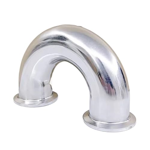 1pc Tube O/D 63mm 2.5 inch Tri Clamp 304 Stainless Steel Ferrule 180 Degree Elbow Bend Fitting HTEJFUXQE 1pc Tube O/D 63mm 2.5 inch Tri Clamp 304 Stainless Steel Ferrule 180 Degree Elbow Bend Fitting HTEJFUXQE von HTEJFUXQE
