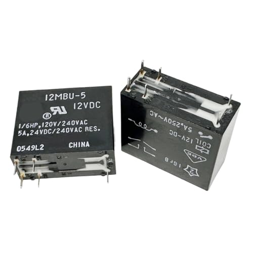 1pc VB12MBU-5 12VDC (G2R2A-12V-5A) Relay 6pins HTEJFUXQE von HTEJFUXQE