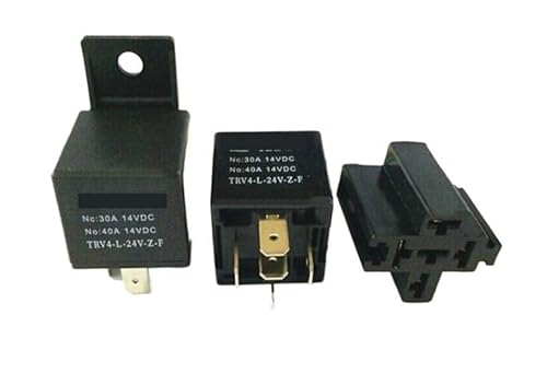 Car auto 24V relay TRV4-L-24V-Z-F TRV4-L-24V-Z-F TRV4L24VZF 24VDC DC24V 24V 30A 40A 14VDC 5PIN HTEJFUXQE von HTEJFUXQE
