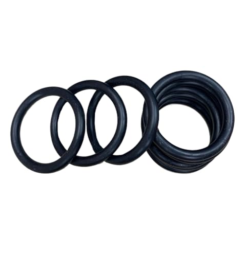 O-Ringe aus Nitrilkautschuk 100 mm Außendurchmesser, 92 mm Innendurchmesser, 4 mm Breite, metrische Dichtung for Rohrleitungen in Automobilmaschinen, 10 Stück(Size:84 mm x 92 mm x 4 mm) von HTFKFW