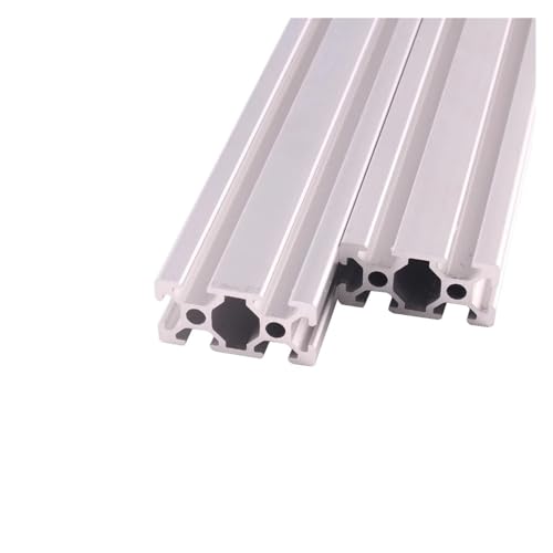 2 Stück 2040 Aluminium-Extrusion 100–1000 mm T-Nut EU-Standard CNC 3D-Drucker DIY (800 mm)(250mm) von HTGAOO
