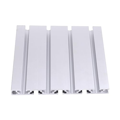 Aluminiumprofil, 1 Stück Silber 15180 Aluminium-Extrusion 100 mm bis 900 mm Länge Teile Eloxierte Linearführung(200mm)(500mm) von HTGAOO