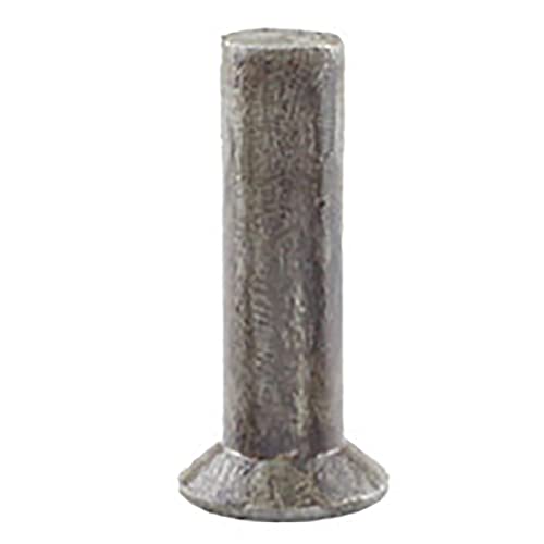 Fallen nicht ab Nieten, Flachkopf-Vollnieten Durchmesser Glatte metrische Schlagnietbefestigungen (M2 x 5 mm)(M3 x 20mm) von HTGAOO