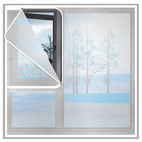 Fenster-Wärmedämm-Set, Winddichte Wärmedämmfolie for Energiesparfenster, Breite * Höhe: 150x180cm/59x70i(W*H:150x200cm/59x78in) von HTGAOO