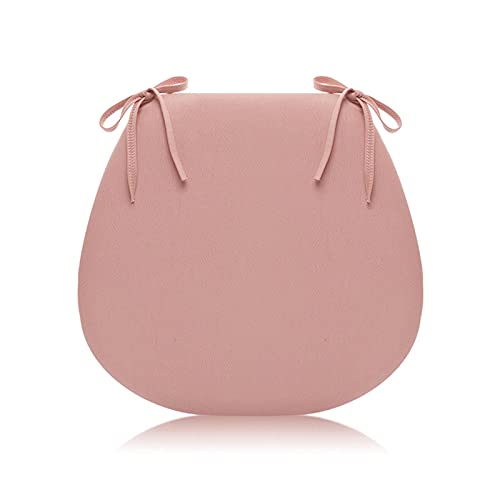 HTGAOO rutschfeste Stuhlkissen, Esszimmerstuhlkissen 1-teiliges Set, U-förmiges Esszimmerstuhlkissen(Pink,6 Pack) von HTGAOO