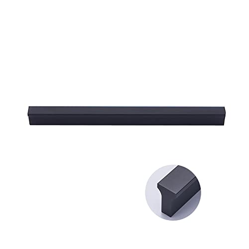 Türgriff for Küchenschränke aus Aluminiumlegierung, Schubladengriff, Griff for Küchenschränke, schwarz/320 mm/12,5 Zoll von HTGAOO