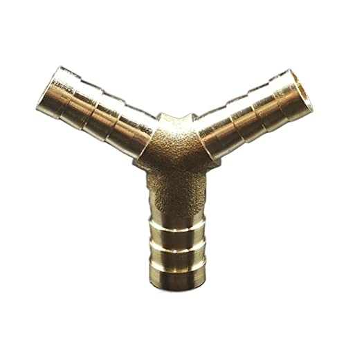 Y-förmige Dreifahrt-Transformation Kupferrohr, Separator Kupplung Adapter-Stecker(10 10 6mm) von HTGAOO