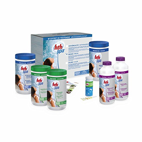 Wasseraufbereitungs-Komplettset mit Brom, HTH-Pflegeset für aufblasbaren Whirlpool Wasseraufbereitungs-Komplettset mit Brom, HTH-Pflegeset für aufblasbaren Whirlpool von Alice's Garden