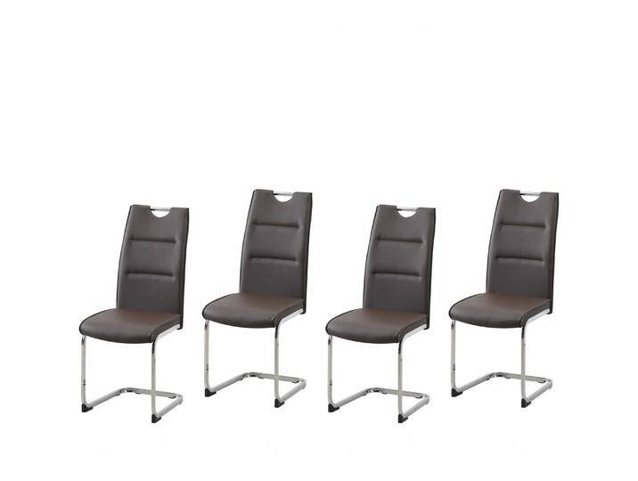 HTI-Line, Stühle, Schwingstuhl 4er Set PU braun HTI-Line, Stühle, Schwingstuhl 4er Set PU braun von HTI-Line