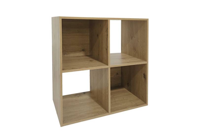 HTI-Line Bücherregal Regal Thekla 6060, Stück 1-tlg., Standregal Bücherregal Raumteiler 4 Regalfächer von HTI-Line