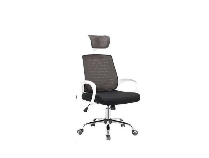 HTI-Line Drehstuhl Drehstuhl mit Kopfstütze John (Stück, 1 St), Bürostuhl Drehbar Höhenverstellbar Modernes Design, schwarz von HTI-Line