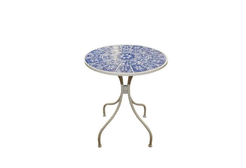 HTI-Line Gartentisch Metalltisch Santorin (Stück, 1-St., 1 Gartentisch), Gartentisch Mediterran von HTI-Line