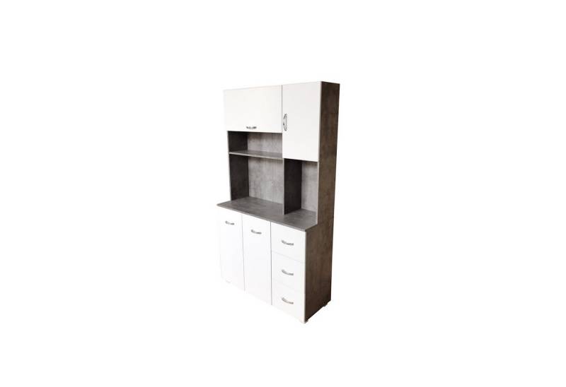 HTI-Line Hochschrank Küchenschrank Blanca (Stück, 1-St., 1x Schrank Blanca, ohne Dekoration) Küchenbuffet von HTI-Line