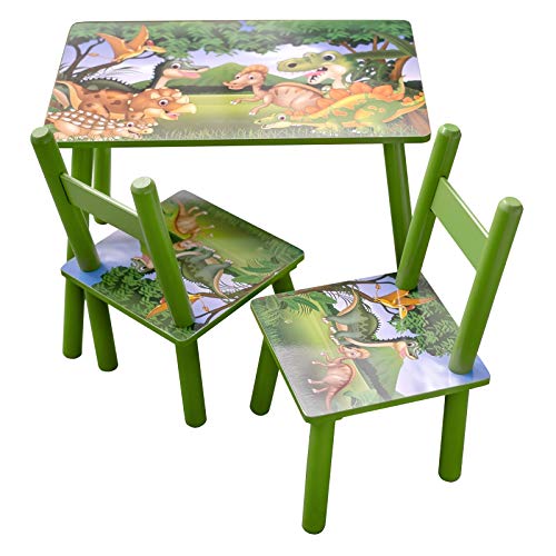 HTI-Line Kindertischgruppe Dinos Kindertisch Kinderstuhl Kindermöbel von HTI-Line