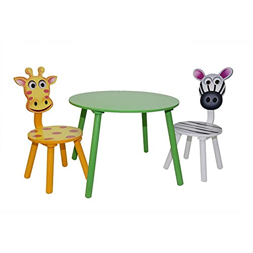 HTI-Line Kindertischgruppe Zebra Tisch und 2 Stühle Kindermöbel Kinderstuhl NEU OVP von HTI-Line