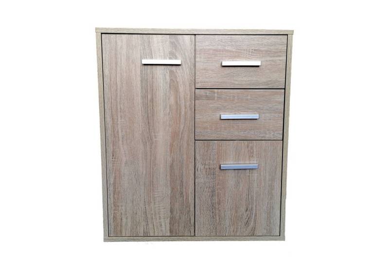 HTI-Line Kommode Kommode Nina mit zwei Schubladen (Stück, 1 St., 1x Kommode Nina), Anrichte Sideboard Schrank von HTI-Line