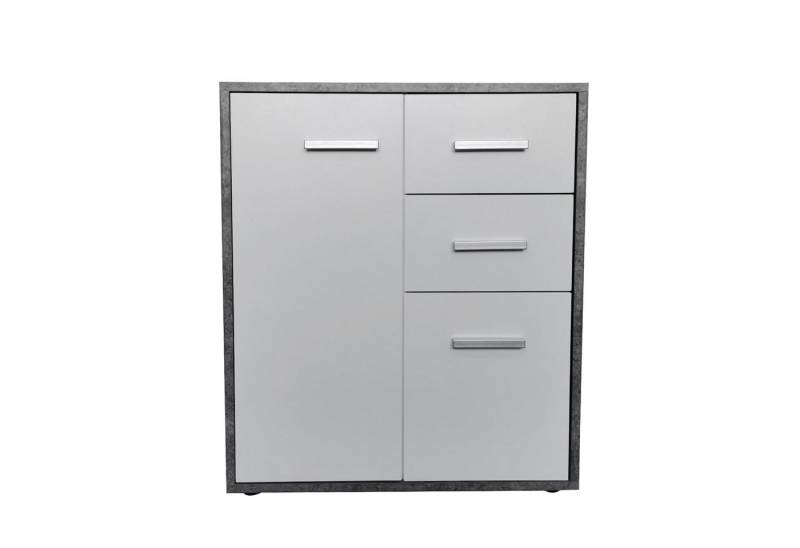 HTI-Line Kommode Kommode Nina mit zwei Schubladen (Stück, 1 St., 1x Kommode Nina), Anrichte Sideboard Schrank von HTI-Line