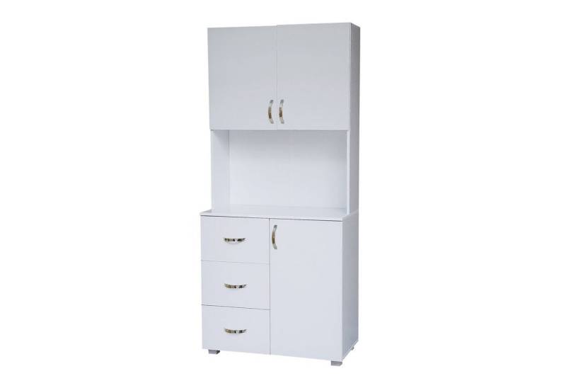 HTI-Line Küchenbuffet Küchenbuffet Blanca (Stück, 1-St., 1x Schrank Blanca, ohne Dekoration) Küchenschrank Hochschrank von HTI-Line