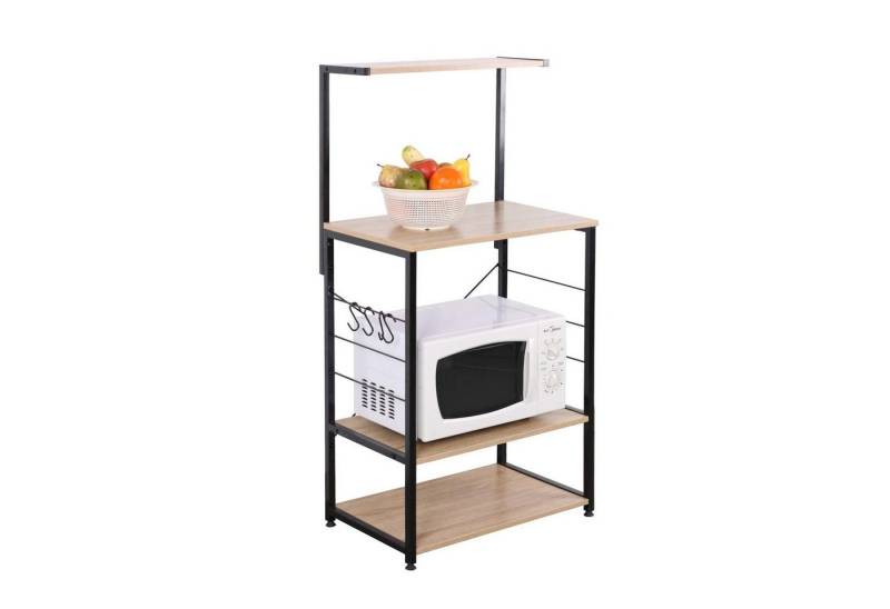 HTI-Line Küchenregal Regal Mona, Stück 1-tlg., Küchenregal Standregal von HTI-Line