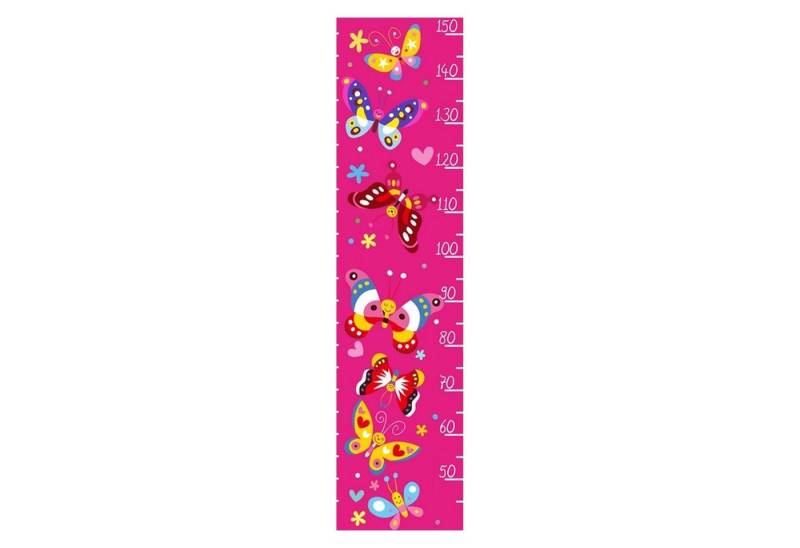 HTI-Line Messlatte Kinder-Messlatte Butterfly (Stück, 1-tlg., 1 Messlatte), Messlatte von HTI-Line