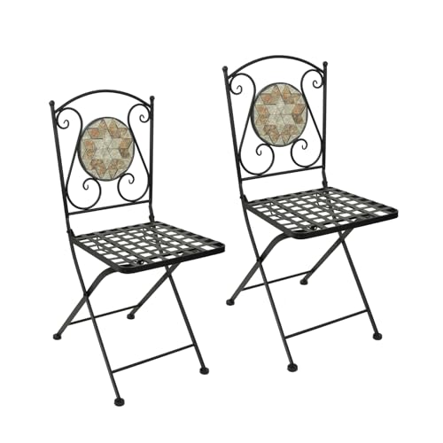 HTI-Line Metallstuhl 2er Set Marokko Gartenmöbel HTI-Line Metallstuhl 2er Set Marokko Gartenmöbel von HTI-Line