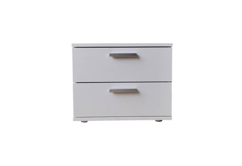 HTI-Line Nachtkommode Nachtschrank Nina mit zwei Schubladen (Stück, 1 St., 1 Nachtschrank), Nachttisch Nachtkommode Nachtkonsole von HTI-Line