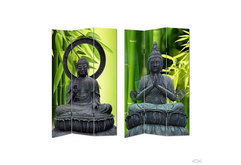 HTI-Line Paravent Paravent Buddha (Stück, 1 St., 1 Paravent), Raumteiler Sichtschutz Trennwand von HTI-Line