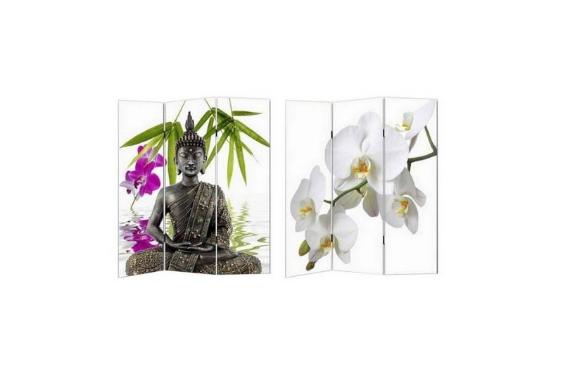 HTI-Line Paravent Paravent Buddha (Stück, 1 St., 1 Paravent), Raumteiler Sichtschutz Trennwand von HTI-Line