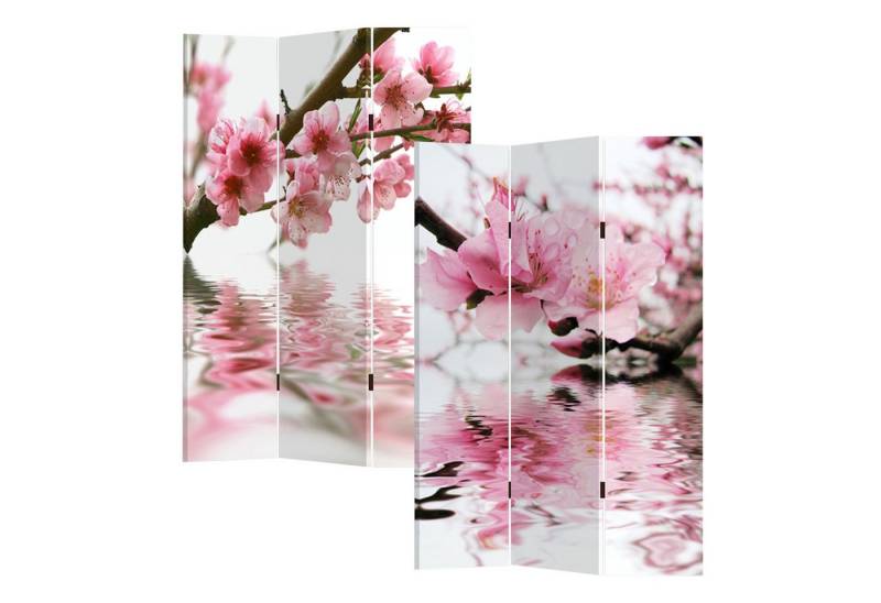 HTI-Line Paravent Paravent Magnolia (Stück, 1 St., 1 Paravent), Raumteiler Sichtschutz Trennwand von HTI-Line