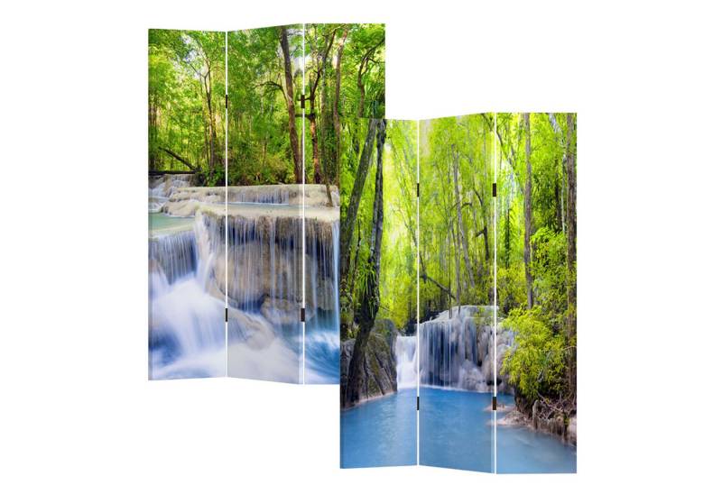 HTI-Line Paravent Paravent Wasserfall (Stück, 1 St., 1 Paravent), Raumteiler Sichtschutz Trennwand von HTI-Line