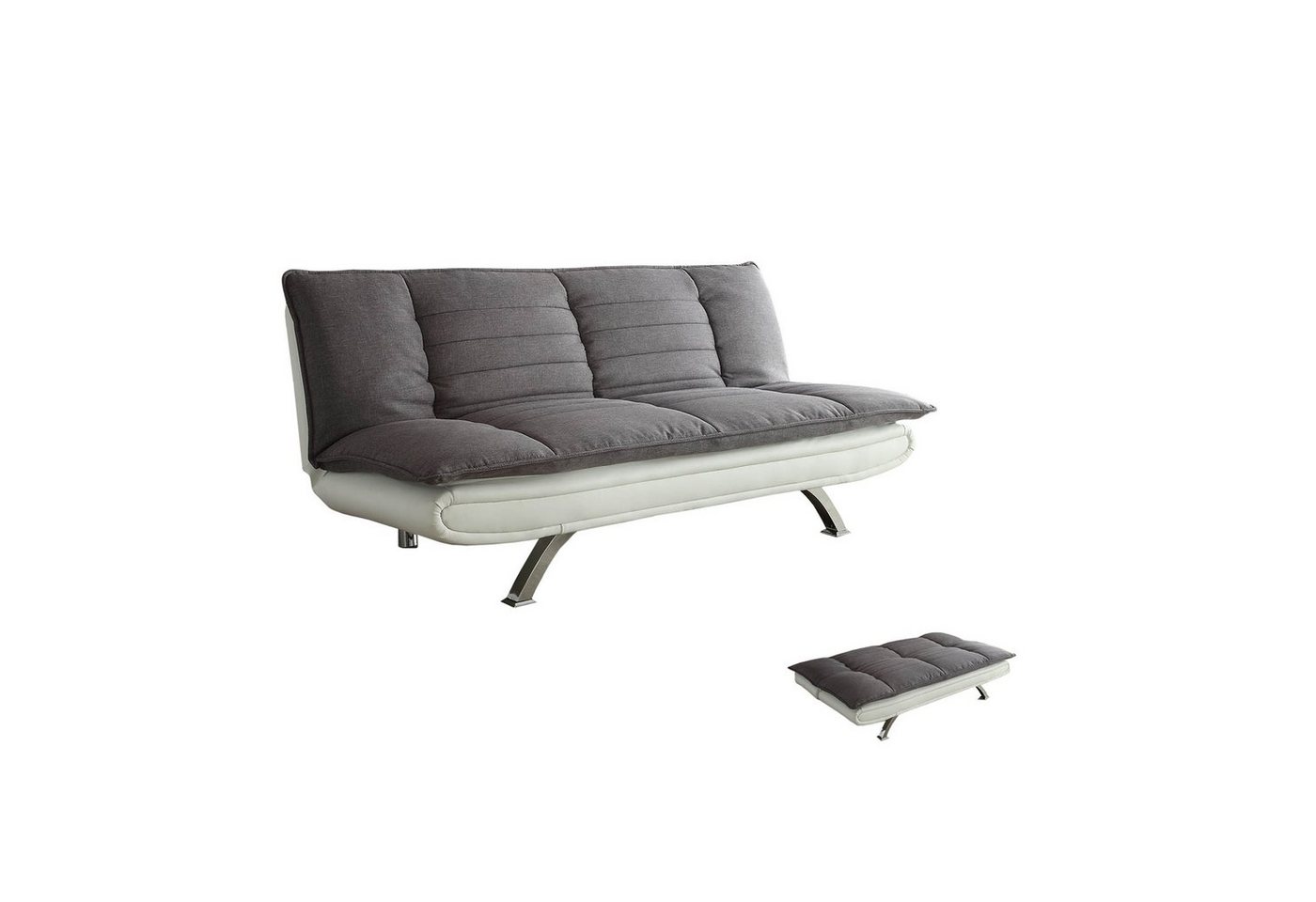 HTI-Line Schlafsofa Schlafsofa Muscle, 1 Teile, Liegesofa Gästebett Modern von HTI-Line