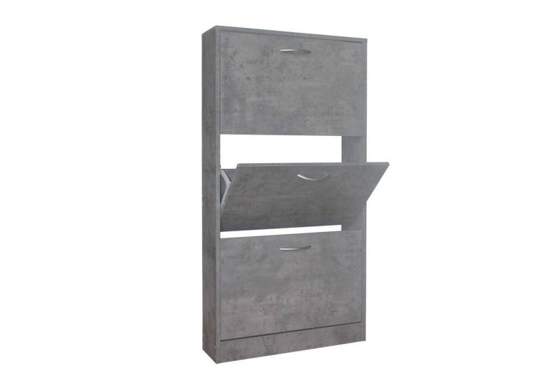 HTI-Line Schuhschrank Schuhschrank Thekla (Stück, 1-St., 1x Schuhschrank Thekla, ohne Dekoration) Schuhkipper 3 Fächer von HTI-Line