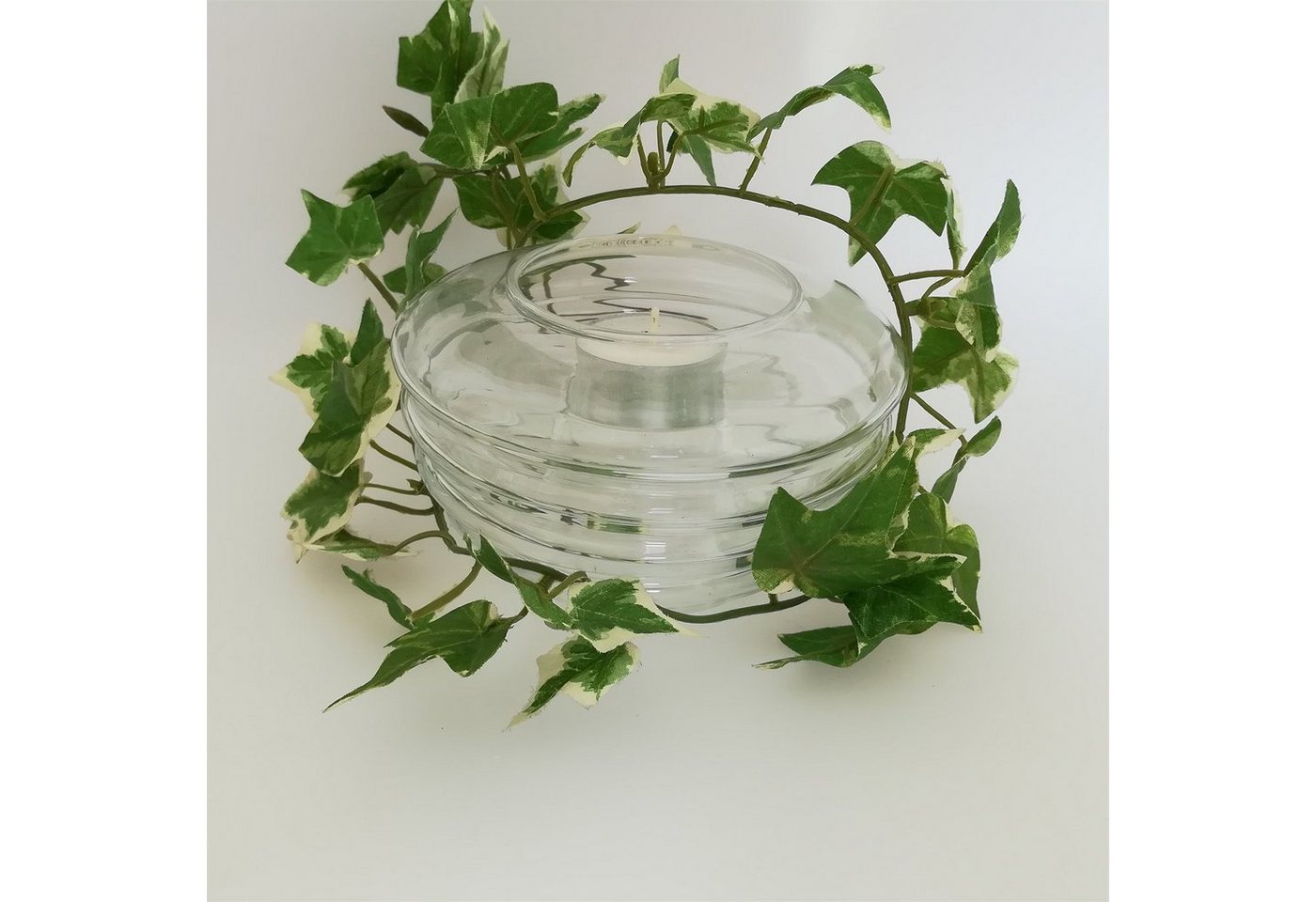 HTI-Line Teelichthalter Teelichthalter Teelichthalter (Teelichthalter ohne Kerze), Windlicht aus Glas von HTI-Line