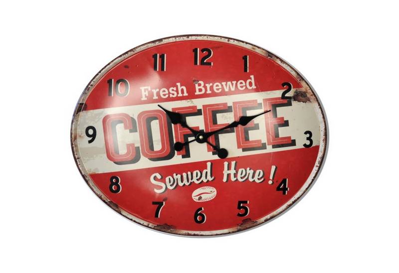 HTI-Line Wanduhr Wanduhr Coffee HTI-Line Wanduhr Wanduhr Coffee von HTI-Line