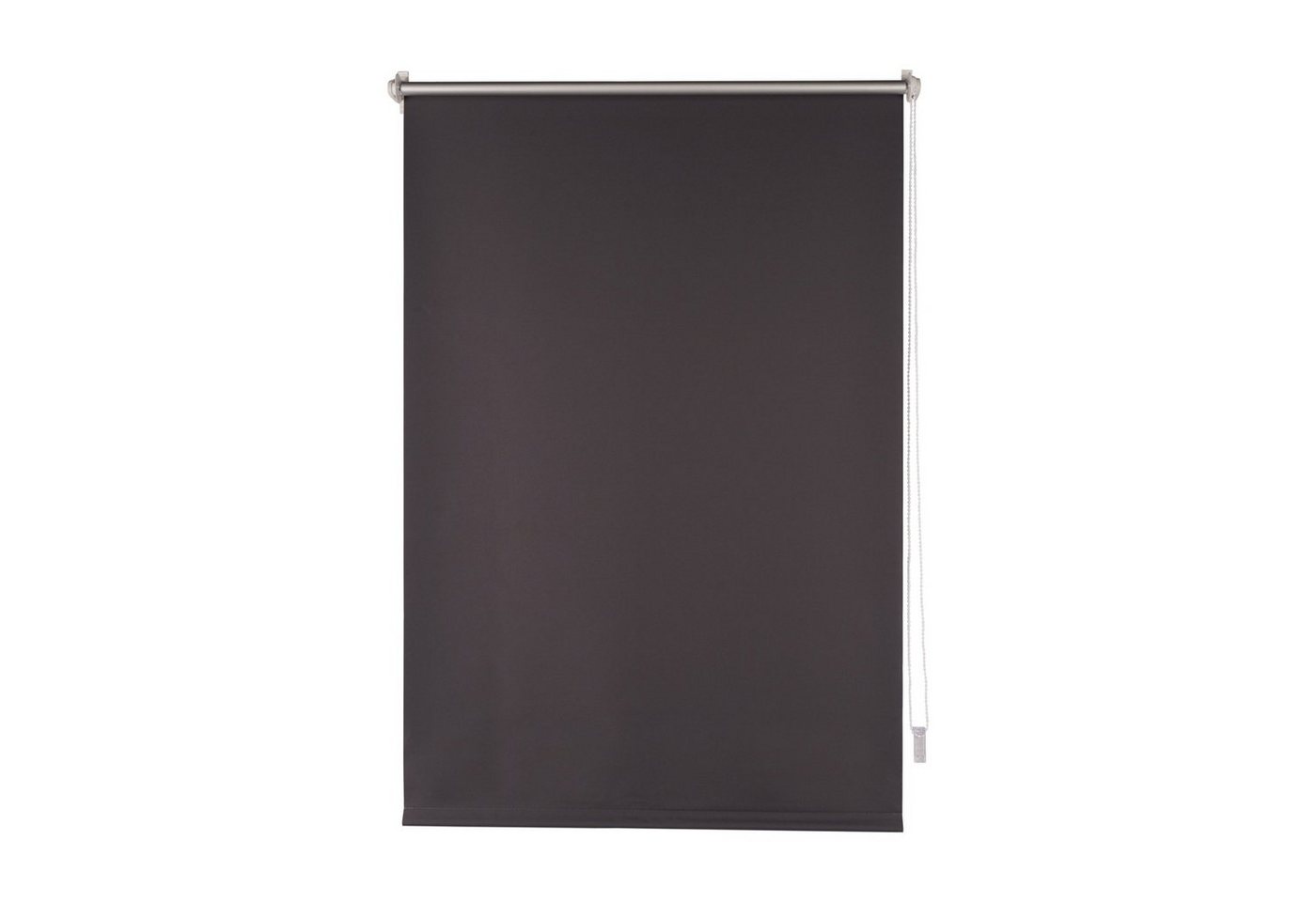 Doppelrollo Verdunklungsrollo 80 x 150 Grau Marisol, HTI-Living, halbtransparent, ohne Bohren, Klemmfix, Klemmfix, Festmaß freihängend ohne Bohren Klemmfix von HTI-Living