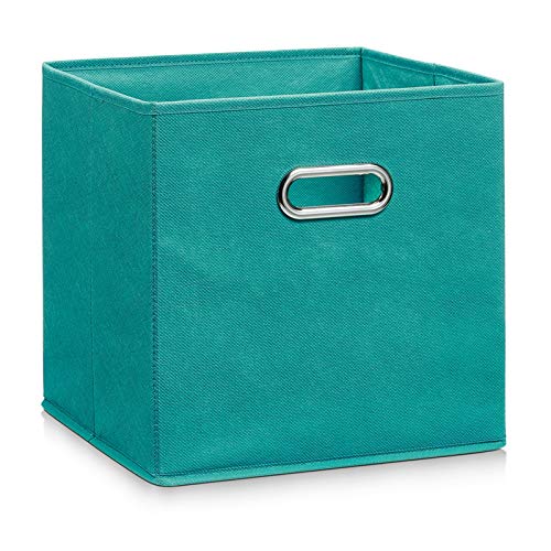 HTI-Living Aufbewahrungsbox 32x32 Vlies Kiste Stoffbox Petrol von HTI-Living